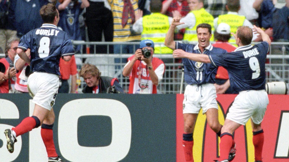 ScotlandNT's tweet photo. 📅 #OnThisDay in 1998, we kicked-off the @FIFAWorldCup against Brazil.  

In just three days time, we make our return to the world's biggest stage ⏳