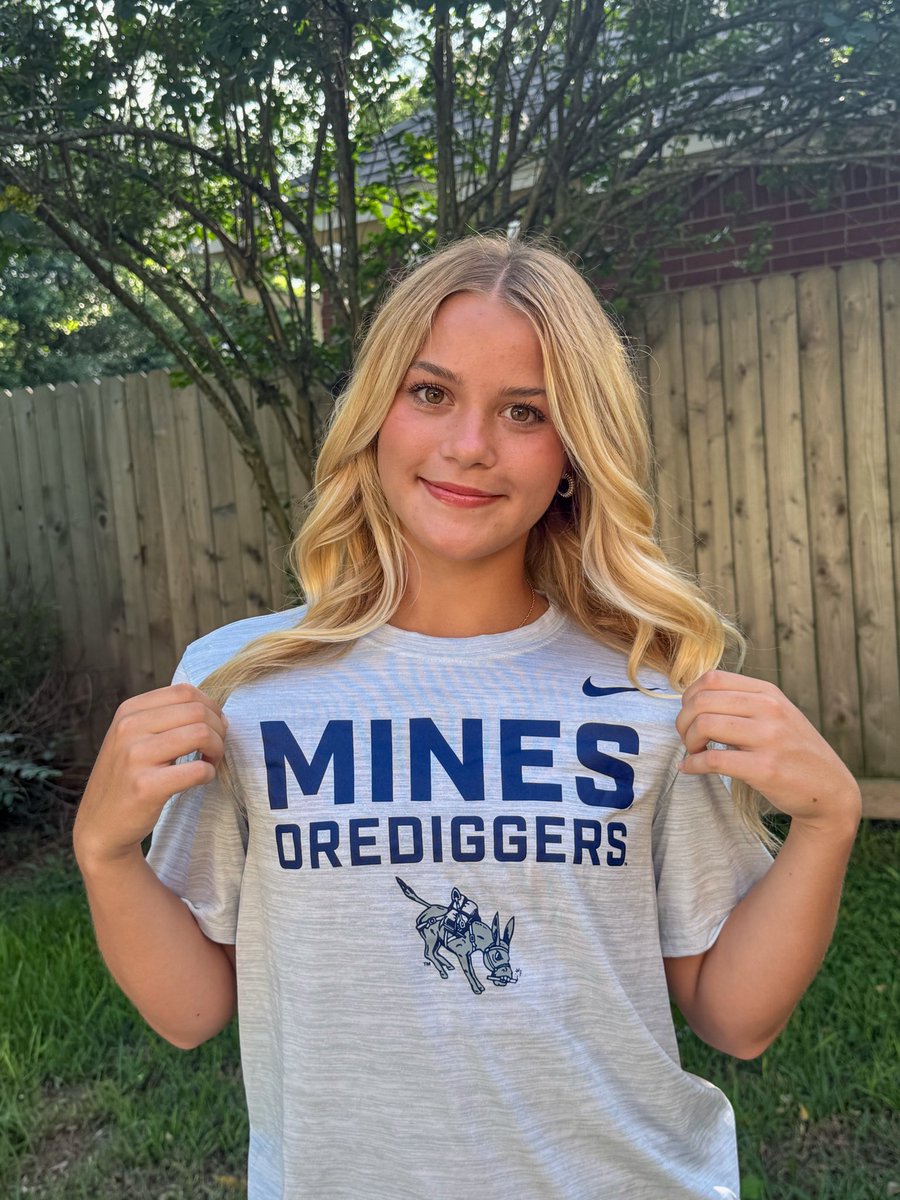 Amelia_Theut's tweet photo. I am so excited to announce my verbal commitment to Colorado School of Mines to continue my academic and athletic career playing soccer while studying engineering.

Thank you to all of my coaches, especially my Challenge coaches, Coach Pat, Coach Chris, and Coach Stuart for helping me reach this point. 

Thank you to my parents for their endless love, support, and countless hours spent driving me to practices, games, and tournaments. Thank you to my teammates for pushing me to be my best every day.

A special thank you to Coach Fickes and Coach Shannon for this incredible opportunity. I am grateful for everyone who has been part of my journey and can’t wait for what’s ahead.

⚒️⚽ Go Orediggers! @mineswsoc  #helluvaengineer⚒️ #commited #classof2031 

@ChallengeSoccer @Challenge09ECNL 
@MagHSsoccer @MagISDAthletics @ImYouthSoccer @TheSoccerWire @PrepSoccerTX @PrepSoccer