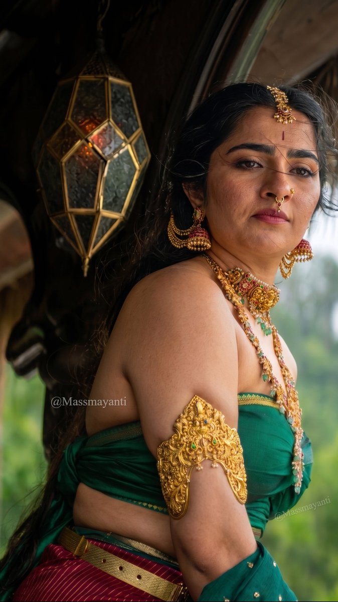 MassMayanti's tweet photo. A Silent Princess is more Violent than a Smiling Princess.

Rukku as a Beautiful Princess and later turning into a Violent one nailed the character in Kantara Ch1.

Her attires as a princess was a feast to the eye, hope she does more periodic films more in future.

Rukmini 👸⚔️🤺