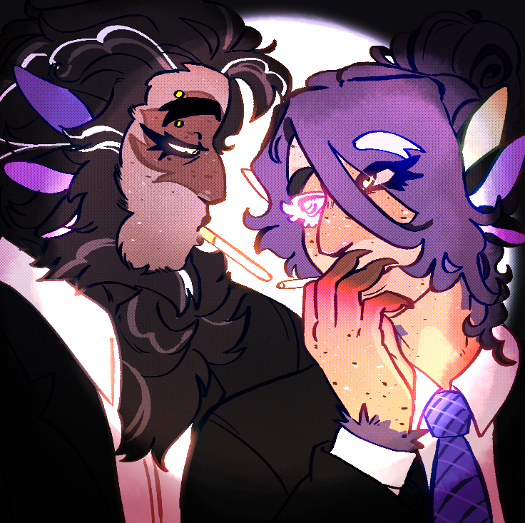 irlsixears's tweet photo. LMK || Oc work (technically) ||

/ mirrorshipping | macaquecest 

practice pieces with my mac and my wifes macaque !! doubleshadows time... https://t.co/8UKpVD7sYl