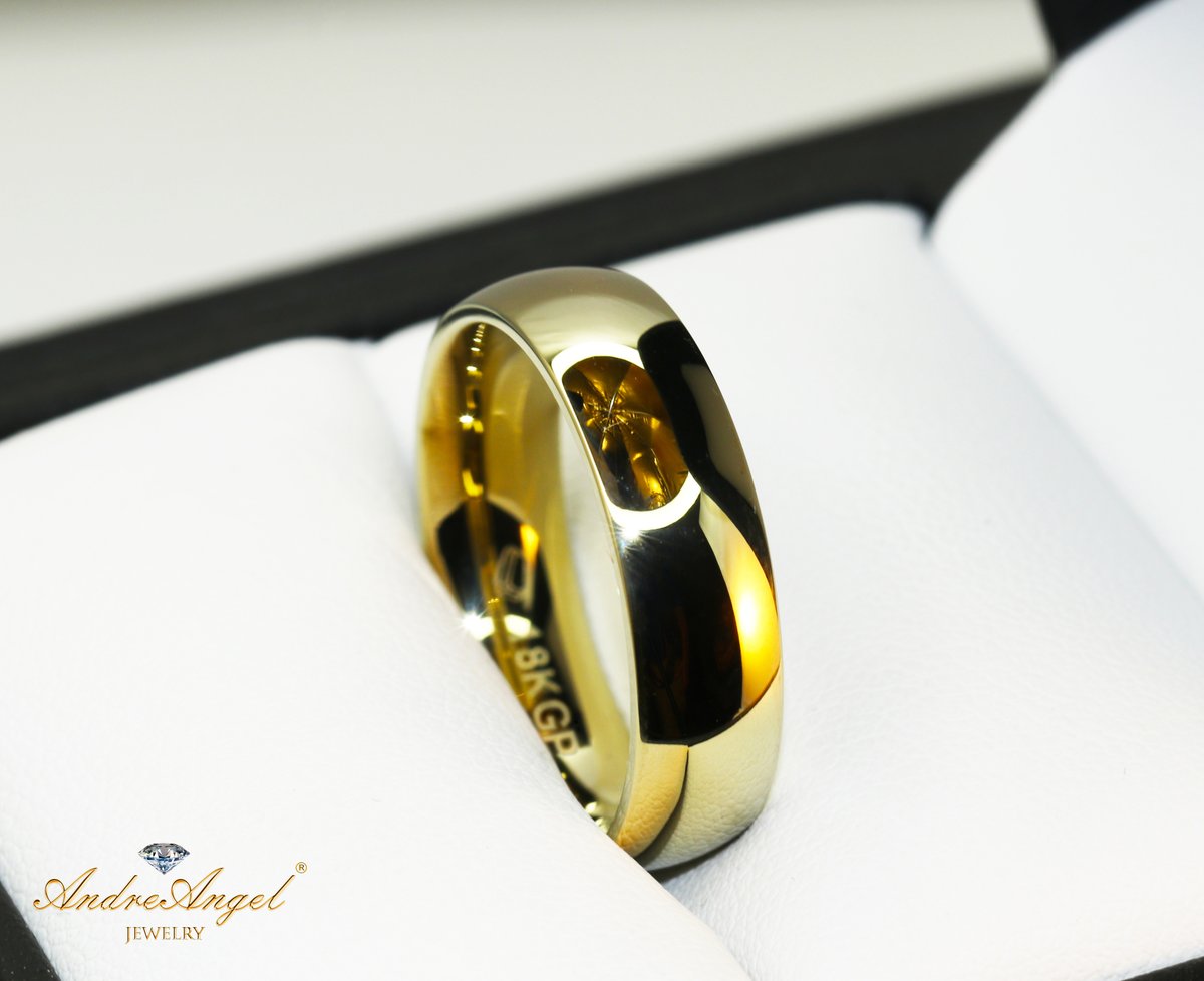 andreangelusa's tweet photo. Classic Men's Wedding Band 🪙 Real Gold 18K Melted Over Titanium Alloy. Get it on Amazon➡️ https://t.co/iDWS2FPp63
▫️
Width: 6 mm
Price $169
1-Year Warranty
Official Store on https://t.co/E4gs6GKxa0
▫️
Happy shopping! 🛍️✨
▪️
#wedding #WeddingRing #weddingplanner #menjewelry https://t.co/vRLpdhsaEC