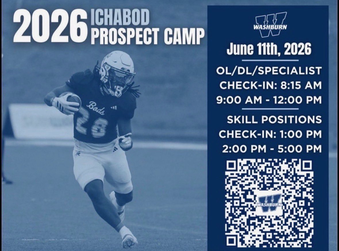 JuicyJay_58's tweet photo. I’m excited for the Washburn Camp this Thursday!! I can’t wait to show off my skills to the entire staff and move forward with the recruiting process!! @Travis_Britz @CoachJarvis3 @Zach_Watkins @Dane_Simoneau @CoachKoch_WU @CoachJulianM @CoachSharpWU @CoachTMcCormick https://t.co/Ti3CYPvBCI