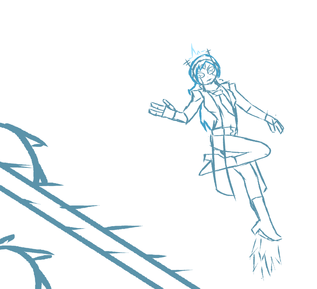 VVoltageVolcano's tweet photo. Time to draw Makina. https://t.co/piCoDxMZ08
