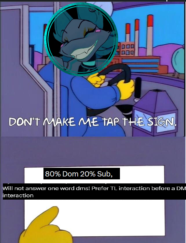 TasqueManaged's tweet photo. Please im begging you read my pinned- Even if the dm is a small paragraph, ill take it at this point tasque is also more dominant than submissive, if you cant read Ill just start blocking folk- https://t.co/RL0Fnx2Jxq