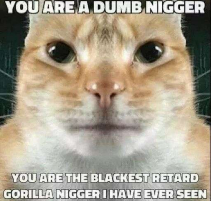 pond_anon's tweet photo. @plszexplainwtf2 @CoonHatPondFren @michaelpierse Lmao! Okay nìgger. Don’t chimpout over A word now. https://t.co/ZhvAUDCBxP