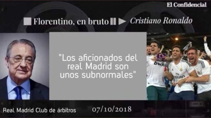 NandodeGea's tweet photo. @partidazocope @NachitoTV Ten un poco de vergüenza anda https://t.co/fBdf9kZG5c