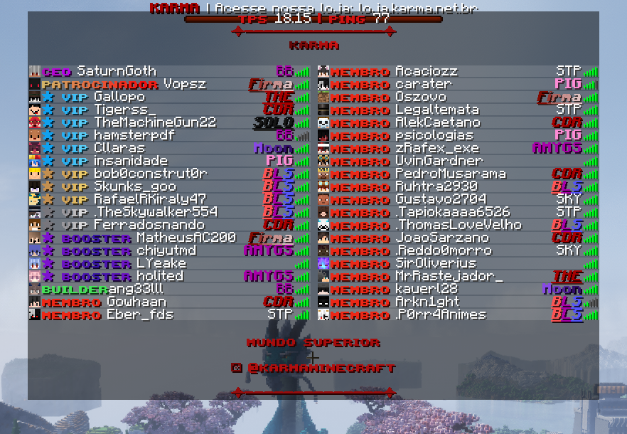 KarmaMinecraft tweet picture