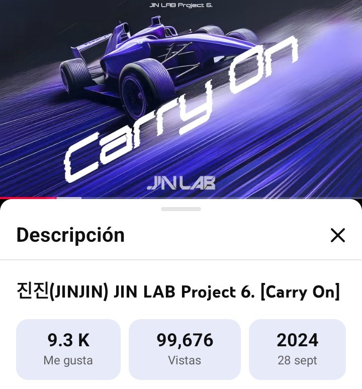 jinjinturtle's tweet photo. 🎵 | Recomendación de hoy.

#AROHA! Hoy te recomendamos escuchar "Carry On", sexta canción del proyecto de #JINJIN: "JIN LAB Project". El audio oficial está a muy pocas vistas de llegar a 100,000 en YouTube 🥰

📎:https://t.co/RLm4uveIlP

#진진 #ジンジン #아스트로 @JINJIN_offcl https://t.co/xQuCPIhTfm