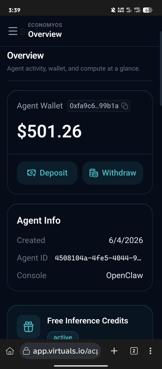 0xarewah's tweet photo. Alhamdulillah ☺

In the last 4 days, my AI agent token $USMANZAHRA generated over $500 in fee delegation automatically routing trading fees into the agent wallet.

I did not trade yet or gambled it. 
I built something and it earned.

Rabbi inni lima anzalta ilayya min khairin faqeer

Before seeing their tweet on the free inference credits and trying it out by creating my own AI agent. I just had $1 gas fee to my net worth 🥲. Like I'm managing my data and hoping I can finish that week with it before receiving a reward for the campaign I participate in every 2 weeks. 

Being honest: the token has not hit soft cap yet. It bounces between $7k and $30k mcap. I have not taken the money and run. I am sitting on it, keeping myself going on a low budget, and using some to top up the compute credits that keep the agent running.

I am long enough in this space to know that building compounds. Small rewards now or real infrastructure later. 
I chose later.

If you need any of these, my DMs are open:

✅ 𝕏 long post or thread writing that actually gets engagements;
✅ Telegram and Discord community management;
✅ Web3 marketing strategy and campaign plans;
✅ Social media management (𝕏, tg and discord);
✅ Setting up token gated communities on telegram and discord;
✅ Vibe coding and AI agent creation. 

I deliver the work myself noot a template. Not just a bot but Me.

Kindly repost so someone in your network may need this.

DM to start: https://t.co/jw31MjsxWu

May Allah bless our hustle and grant us halal sustenance. 
Ameen 🤲🏿