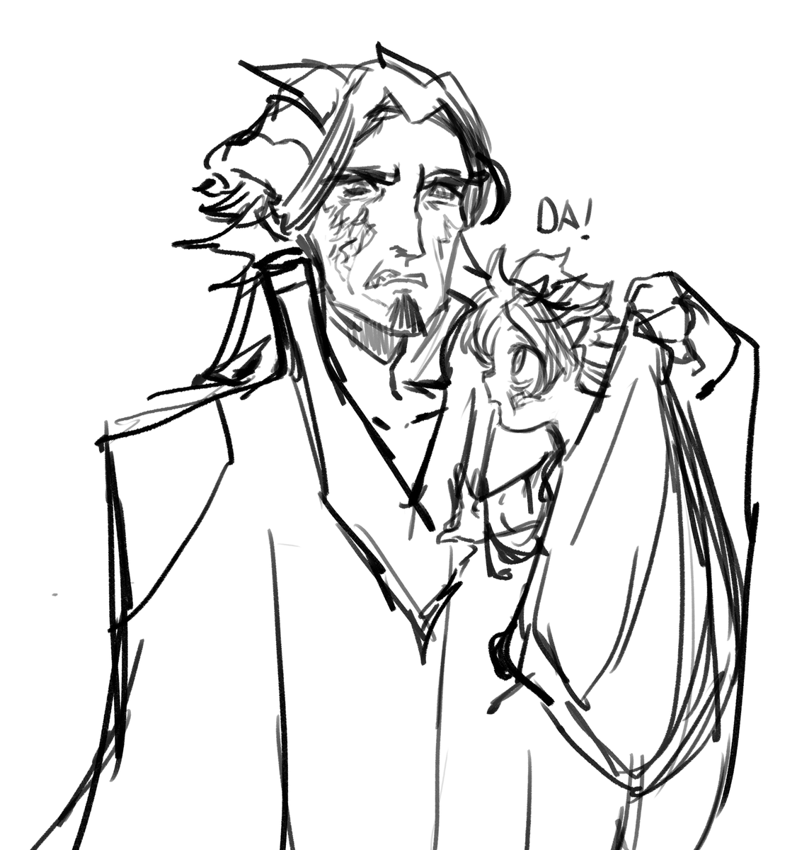 WhatdoIDH's tweet photo. Angry Dragon finds babby derg and he's now a Papagon. https://t.co/PSa7vYl6f7