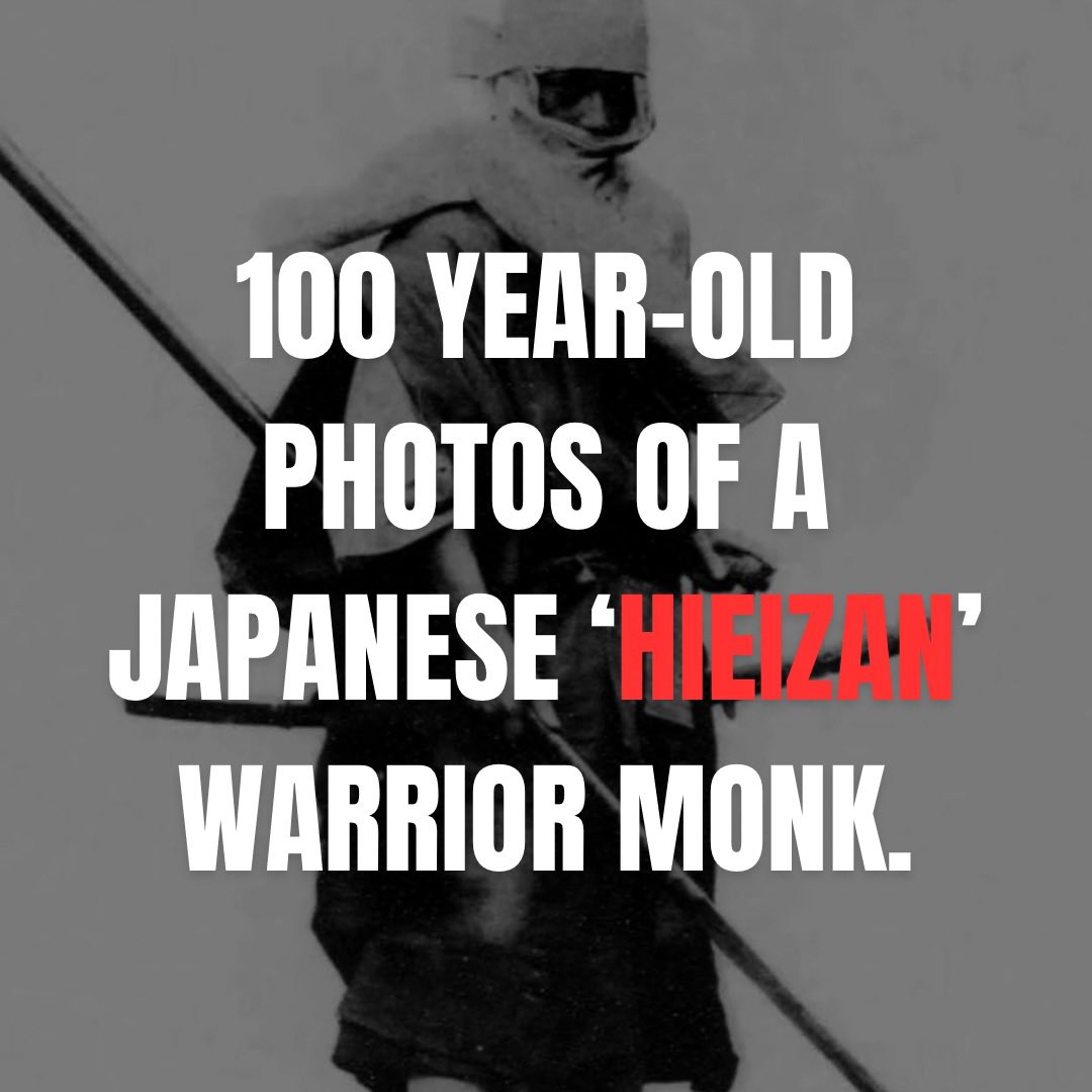doyfwarzone's tweet photo. 100yr Old Photos Of A Japanese Warrior Monk https://t.co/RW9g3X5Cov