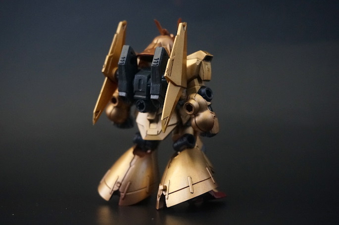 モビルスーツアンサンブル　塗装完成品2体 MOBILE SUIT ENSEMBLE ～Ver. FUKUOKA～ サザビー 全塗装&墨入れ処理