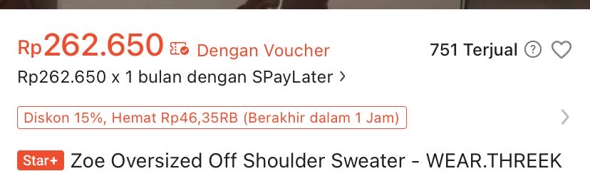 caachuuw's tweet photo. @pancigosonk_ new nih kak masih ada tag merk wear threek only 210k 🤍 https://t.co/rW54pfQ7gv