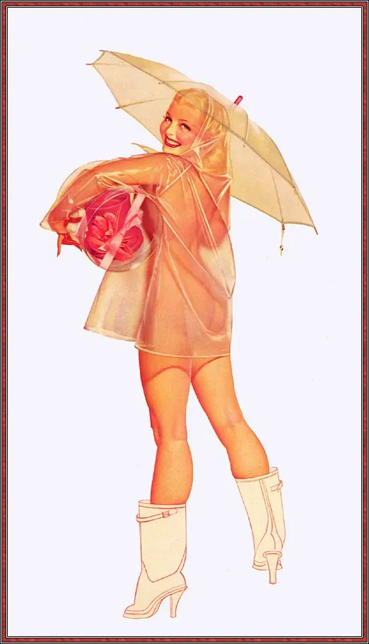 Ducodicus's tweet photo. Inspired by this pinup by George Petty https://t.co/qET9hgri0q