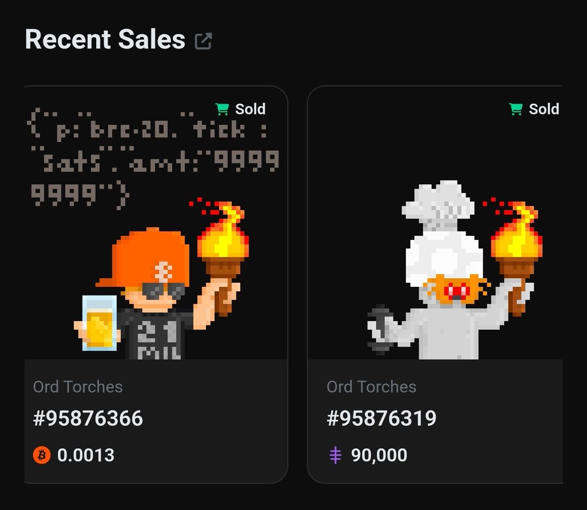 ElienMosk's tweet photo. 1 of 1 @OrdTorches are getting swept

as expected 🔥 https://t.co/8cRTi0hvZn