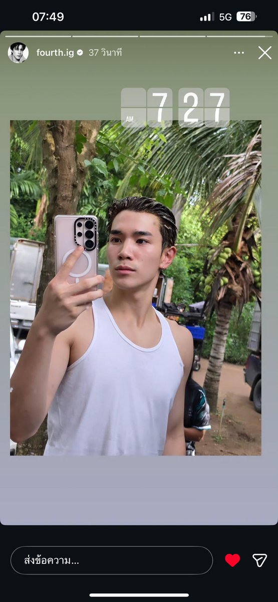 poominmin99's tweet photo. มีเด็กตื่นมาทำสีผมแต่เช้า เพราะวันนี้มีถ่ายสกลฮ
เปลี่ยนสีผมบ่อยได้ ผมไม่เสียเพราะใช้สินค้าคุณภาพดีจาก @GarnierThailand นั้นเองงงงง
#GarnierKGlowxFourth
#Fourthnatta https://t.co/Zd1SUUF2nz