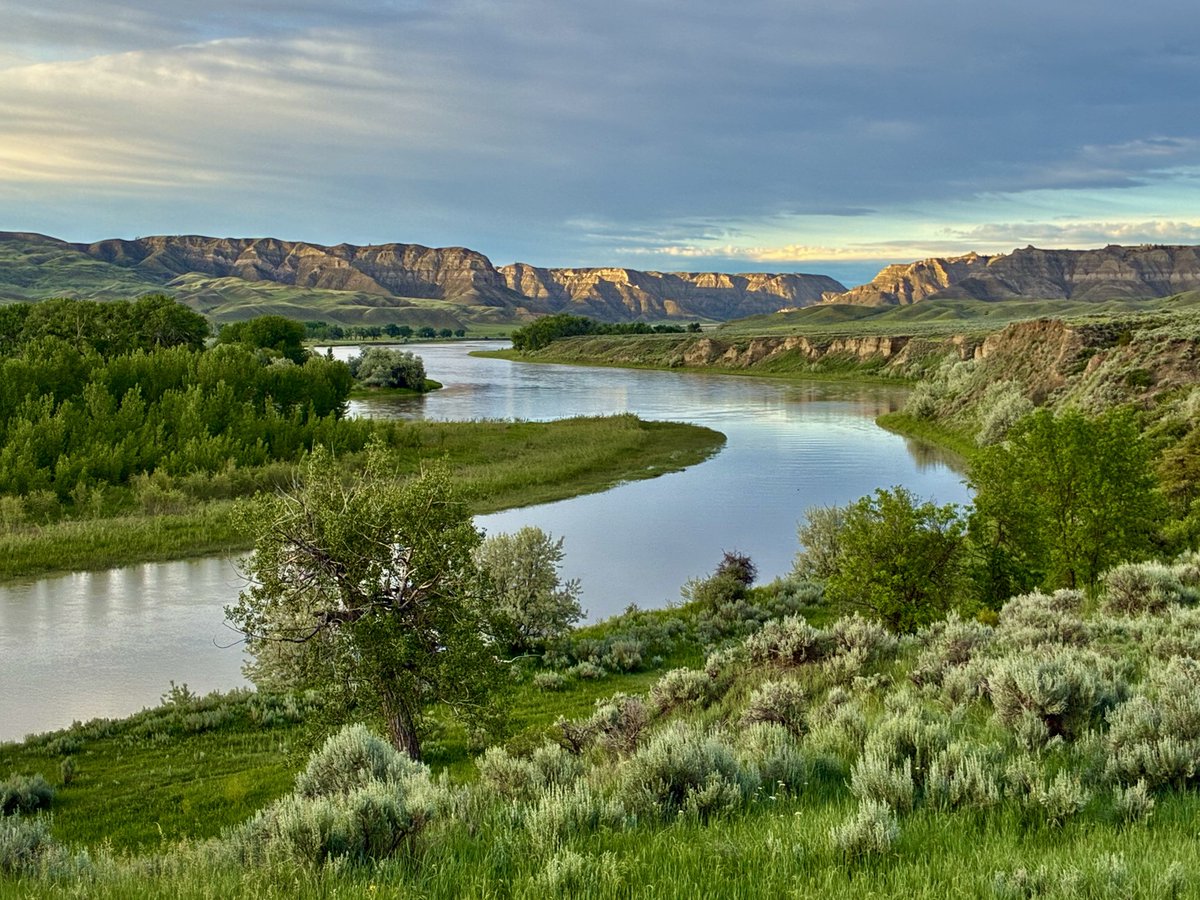 sallymauk's tweet photo. The Missouri River Breaks country is such a special part of Montana.
#riverglory https://t.co/i14iU4XCpI