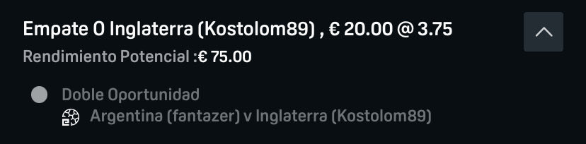 Masterspicks_'s tweet photo. 🚨🎁 SUREBET RÁPIDA ESPORTS🎁🚨

Partido de Volta

🏦Casas:
-bet365
-DAZNbet

Foto ejemplo para 73,5€

🏴‍☠️Sígueme para mas apuestas seguras🏴‍☠️ https://t.co/n2V3hNmYzp