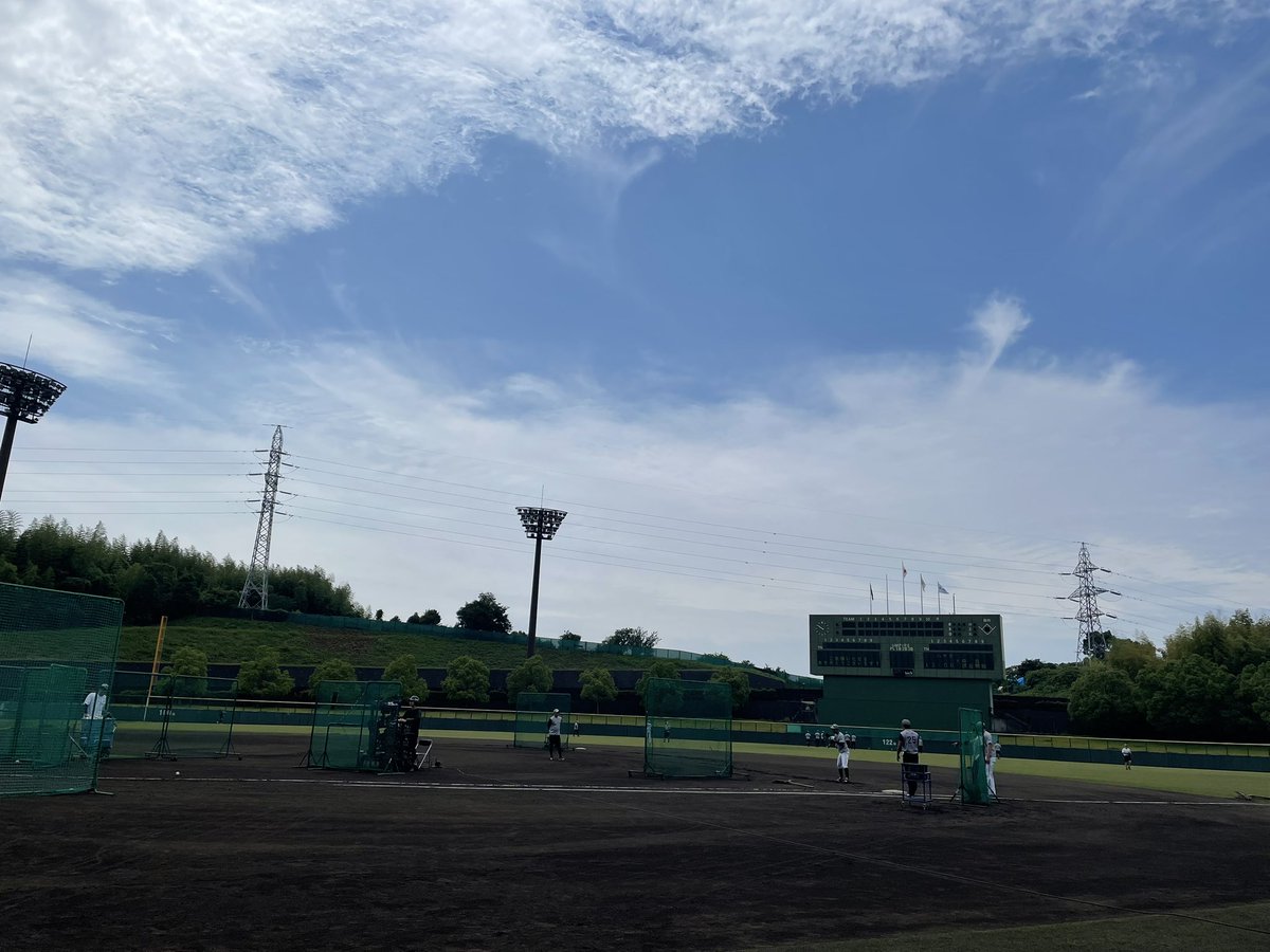 hayate_bc's tweet photo. ◣ 本日のホームゲーム ◥

⏰13時00分試合開始
🆚 #中日ドラゴンズ
🏟️ちゅ〜るスタジアム清水

青空も見えて風が涼しいです🍃
本日もご来場お待ちしております🏟️✨

#ハヤテベンチャーズ静岡
#hayate_bc #hayategroup #Dragons https://t.co/qsdqFmPSZq