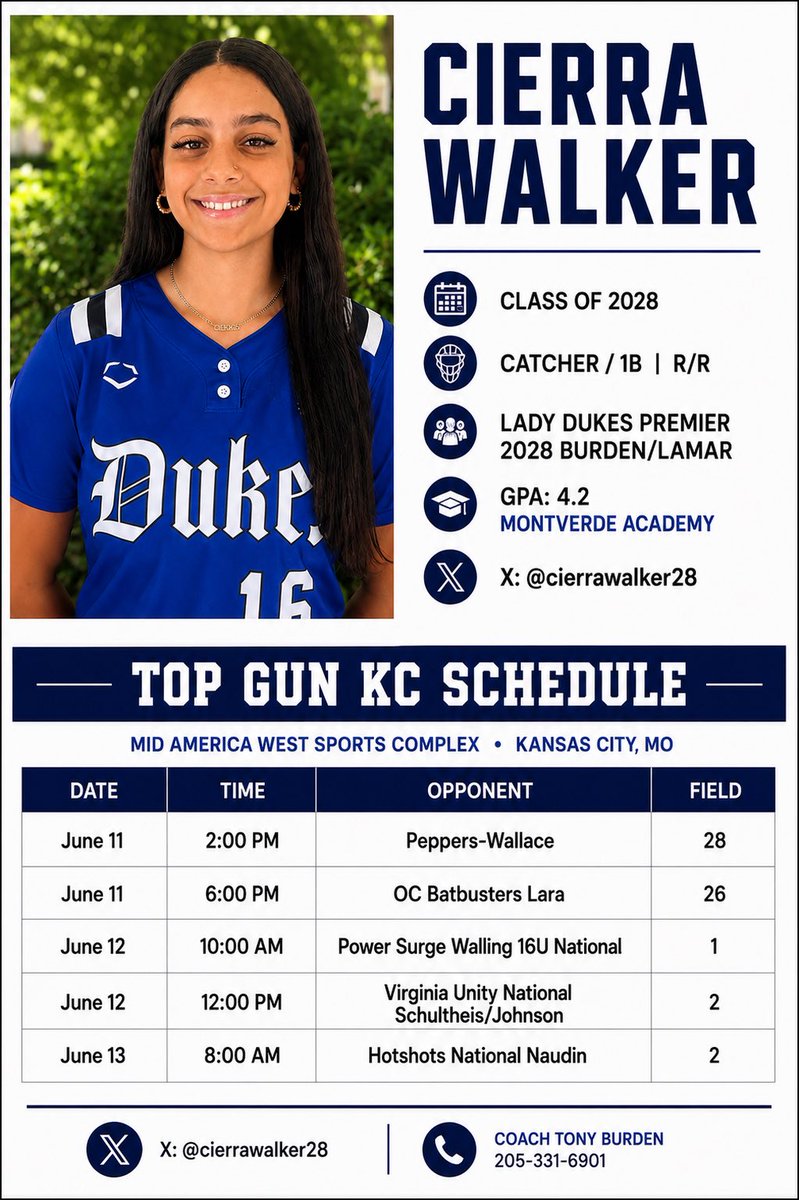 cierrawalker28's tweet photo. @MemphisSoftball Safe travels https://t.co/yhUWPDo2be