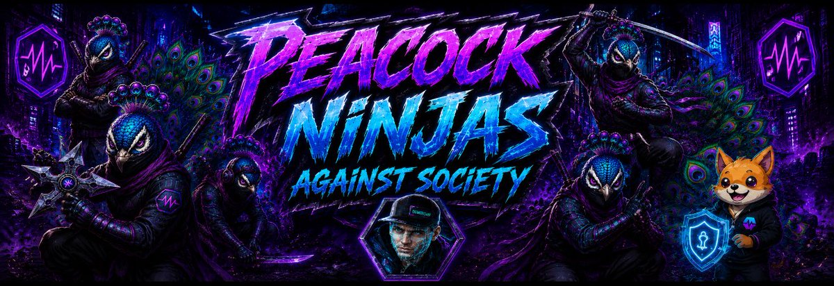 ALPHA_WOLF_PNAS's tweet photo. Let me introduce the first Liberty Pool V3 Printer called $PNAS - PCOCK Ninjas Against Society 🦚🥷

This OG Printer yields daily $eUSDC straight to your Wallet. You can ADD your yield to @LibertySwapFi‘s Pool V3 to earn more Yield which supports the Buyback + Burns of $PCOCK🤯 https://t.co/uB3v3dAwCU
