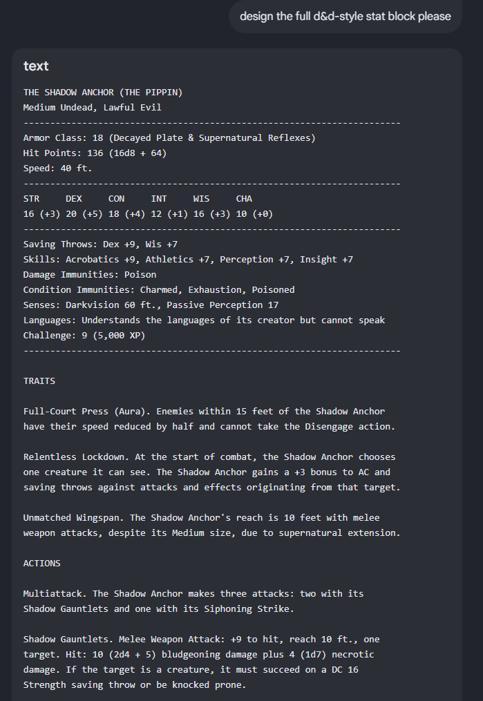 Dross______'s tweet photo. I compared an undead warrior to scottie pippen, you can type anything in chat gpt, part 1-4 of ? https://t.co/zaAcNT0W96