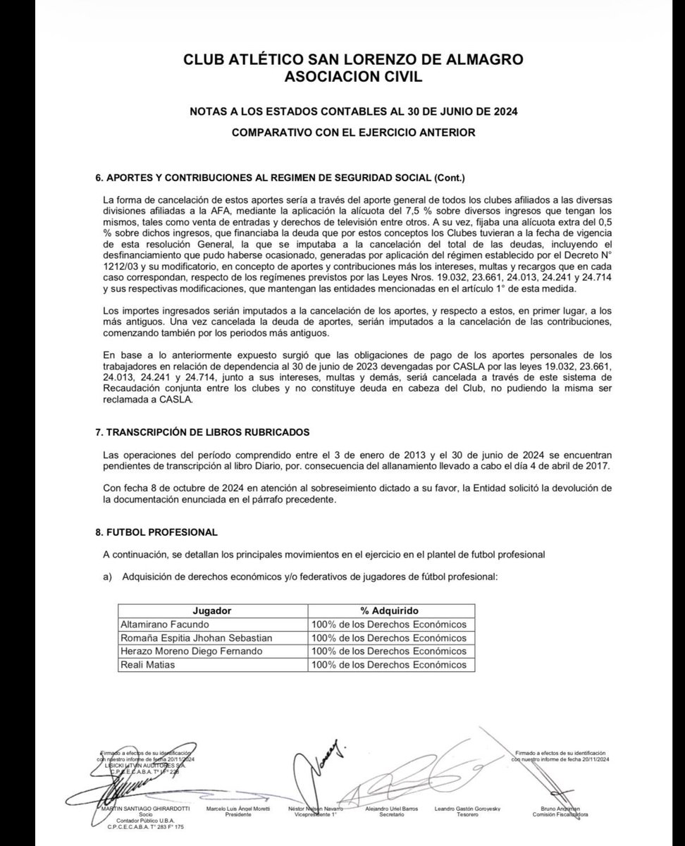lea_alves's tweet photo. Para que no queden dudas. 

#SanLorenzo posee el 100% de la ficha de Romaña. 

No tiene que negociar nada con nadie https://t.co/4p1wlZ9mDD