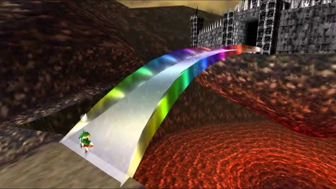 theoldplayer0's tweet photo. dejando de lado el hype que esta provocando en partes divididas el remake de ocarina of time quiero que replanten esto:

si todo el que jugo esta parte sabe que si no completa los 6 medallones no formaran el puente pero

no creen que con la longhook llegarias igual? https://t.co/UwR80PlZ3h