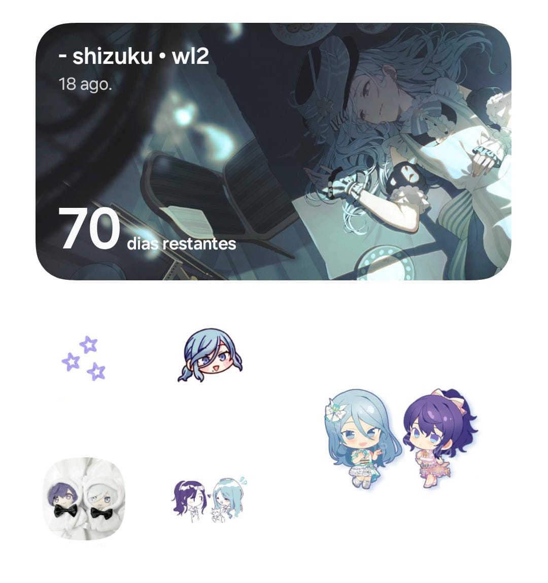 HIN0MORE's tweet photo. @Niinikks i can also use it for two countdowns ! no need for external app, just hold the widget and tap "create pile" https://t.co/GvVVs8fqIB