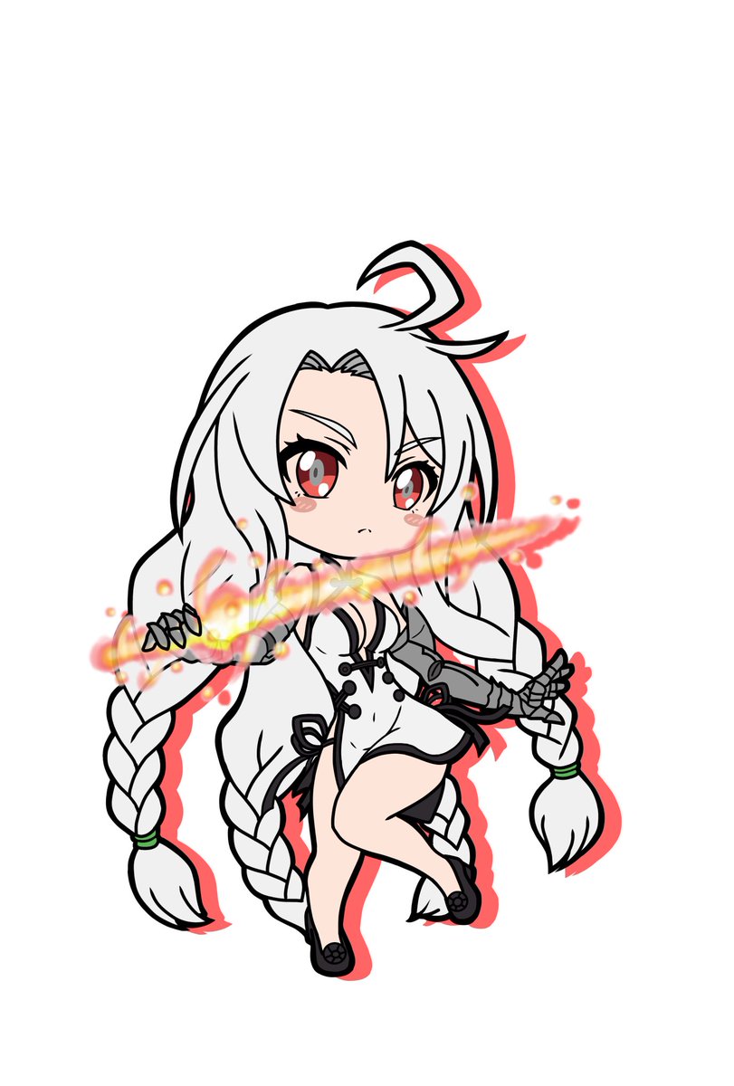 morningglory_in's tweet photo. 下描きをデジタルに取り込んで
線をなぞって
色を塗る
出来上がり

@K_night_Lin_K https://t.co/3rXXNUuDDU