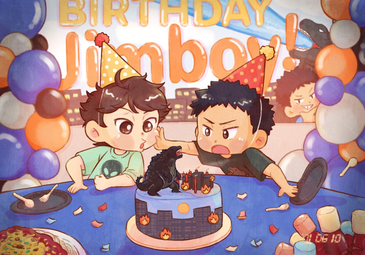 kaylsun's tweet photo. hbd jimboy!! 🥳 #岩泉一誕生祭2026 https://t.co/BL1GaiuVh8