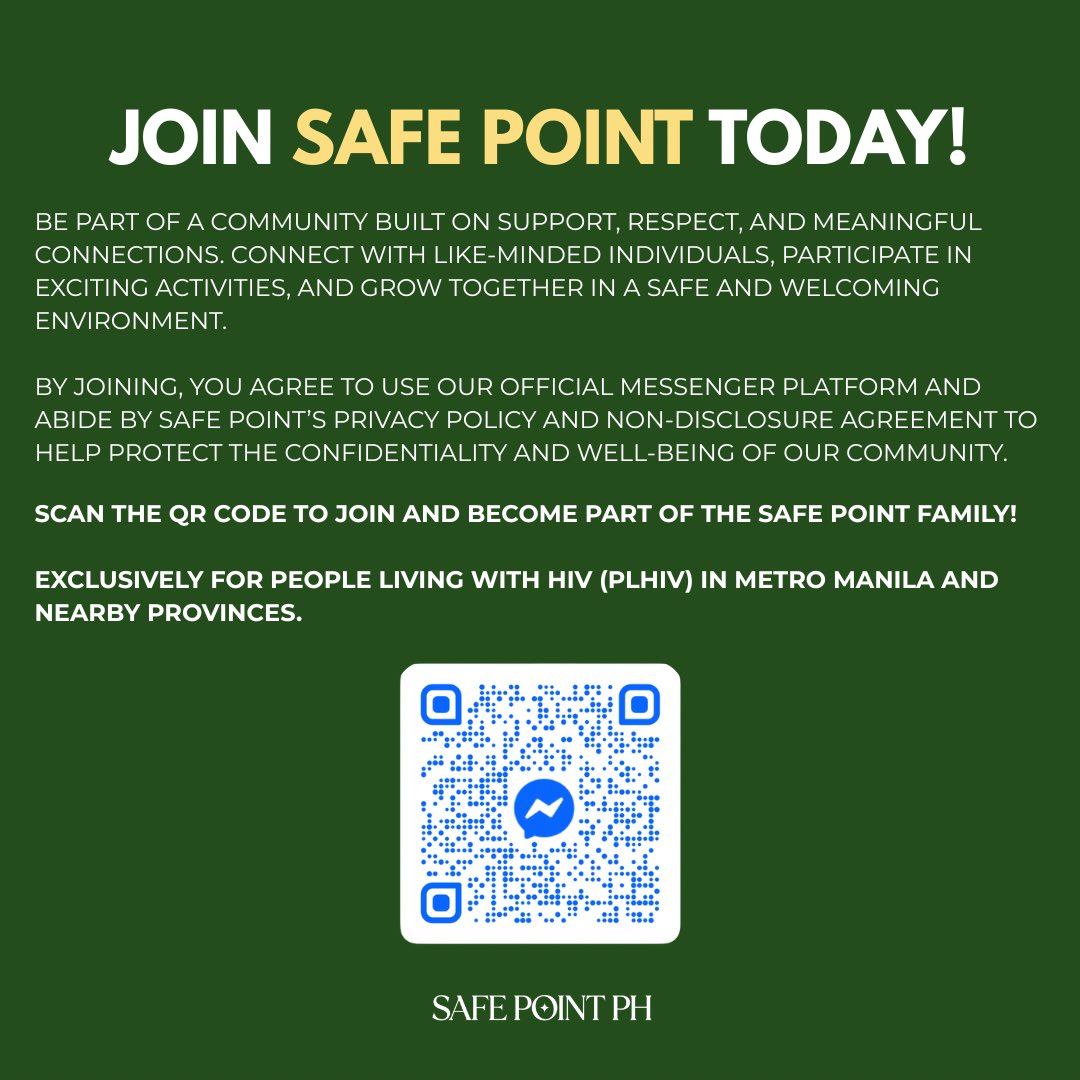 safepoint2025's tweet photo. Sometimes, support begins with simply listening. Let’s continue creating spaces where people feel safe opening up, checking in, and supporting one another. A simple “Kamusta ka?” can remind someone that they are seen, heard, and never alone. #SafePointPh #OneSafePoint https://t.co/ixDFjC7ecw