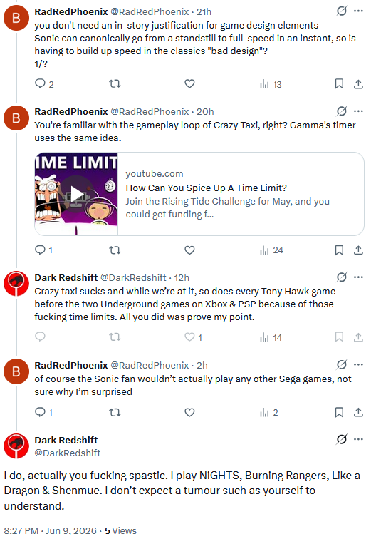 RadRedPhoenix's tweet photo. Sonic fans, everybody!
https://t.co/0QVN12DXPF https://t.co/jgN5dgbkDB