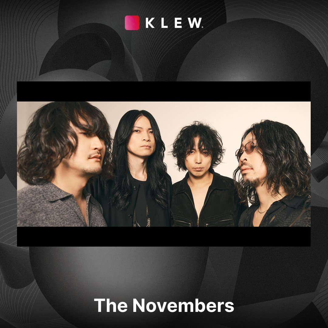 klew_info's tweet photo. \\本日開催🎉//
The Novembers
TOUR 2026「合奏する、エンジン」
福岡公演
#KLEW チャンネル OPEN中💬
ついにツアーファイナル👏
ぜひライブへの気持ちメンバーに伝えてみてください💪
🔽チケットを登録してチャンネルに参加
https://t.co/YLgsuGQxg6
#TheNovembers https://t.co/YnJJHeAONw