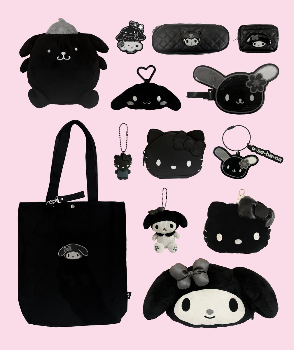 sanrioart_final's tweet photo. 🎀モノクロシリーズ🎀
 
黒を基調としたいつもとは雰囲気の異なる
シックでカッコ良いキャラクターたちのグッズが登場♡
 
どんなファッションにも取り入れやすく、
学校や職場など、普段の生活でも使いやすいデザインになっています🎵
ぜひ日常使いしてみてください🎀
 
※在庫状況により予告なく販売を終了させていただく場合がございます。
―――――――――
🎀 サンリオ展 FINAL   ver. ニッポンのカワイイ文化60年史 🎀
🗓  2026年4月9日(木)～6月21日(日)
📍  森アーツセンターギャラリー（六本木ヒルズ森タワー52階）
🔗  https://t.co/nuOldoER14
 
#サンリオ展 #サンリオ展FINAL