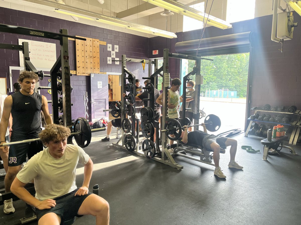 JamesRiverfb's tweet photo. Great Work in the WeightRoom!!
#Work https://t.co/u67PM8iyMB
