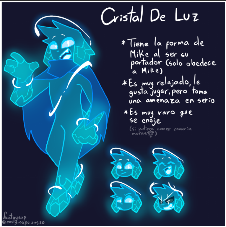 emily_cape77520's tweet photo. Cristal de Luz 💎💫

empezare mostrándolos poco a poco :3
#CoMPaS #LPDM #mikecrack
#FactoySafArt https://t.co/4lN3IEs93J