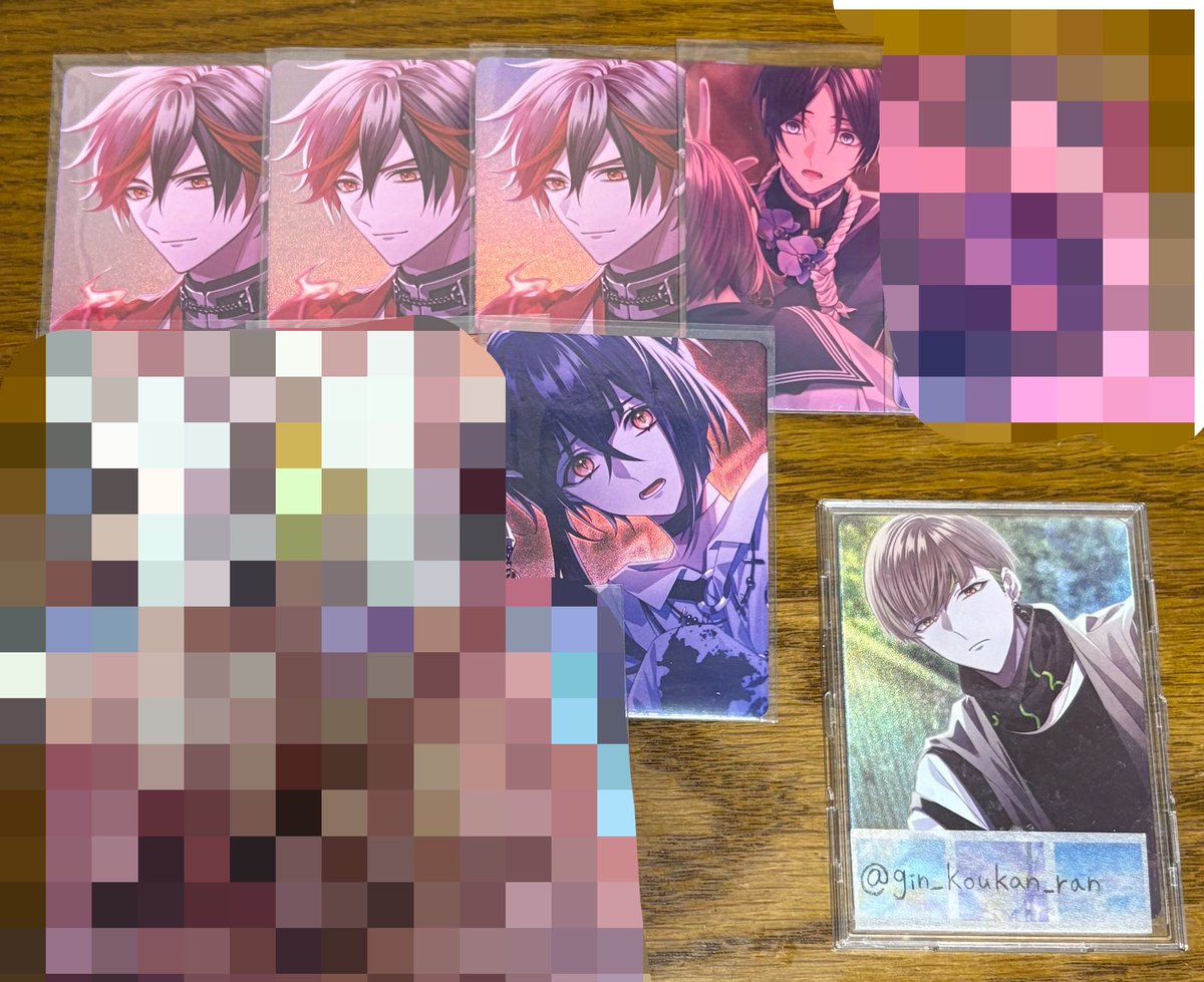 gin_koukan_ran's tweet photo. 【交換・譲渡】9R 9 R.I.P ナインリップ カード 香港限定

譲　響 魅ナミ ◯紅華

求　香羊1or定価送料

都内手渡しor郵送
無印の譲渡は◯同数含む取引のみ
なるべくまとめての方優先ですが、検索からでもお気軽にお声掛けください。 https://t.co/BQpErGu1xv