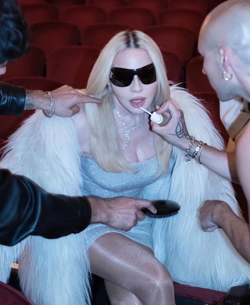 FearcyzD's tweet photo. The concept of being face-shamed for aging just to end up being the ambassador of the biggest beauty brand. Madonna will always be the standard. https://t.co/jxe9mwaI44