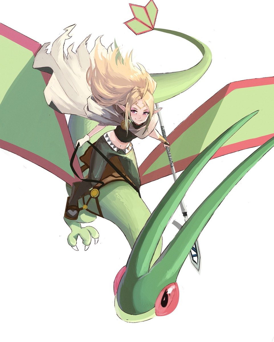 RodLanghi's tweet photo. Nowi x Flygon

Nowi dressed of Miku pokemon crossover and her Flygon

Commission work for Gyarumancer

Enjoy!

#pokemon #FireEmblem https://t.co/CcLfWMeBsP
