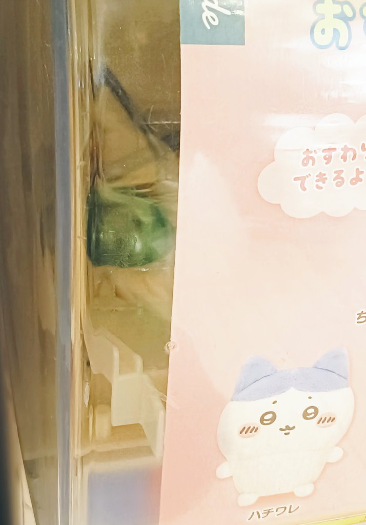 bisquedool1's tweet photo. ラス１
おすわりぬいガチャ

🟢緑色見えて
これは私が回さずには‼️‼️

左目の輝き白い部分♡に見えた
かわい❣️
#くりまんじゅう
#ちいかわ https://t.co/HPk9Oko41b