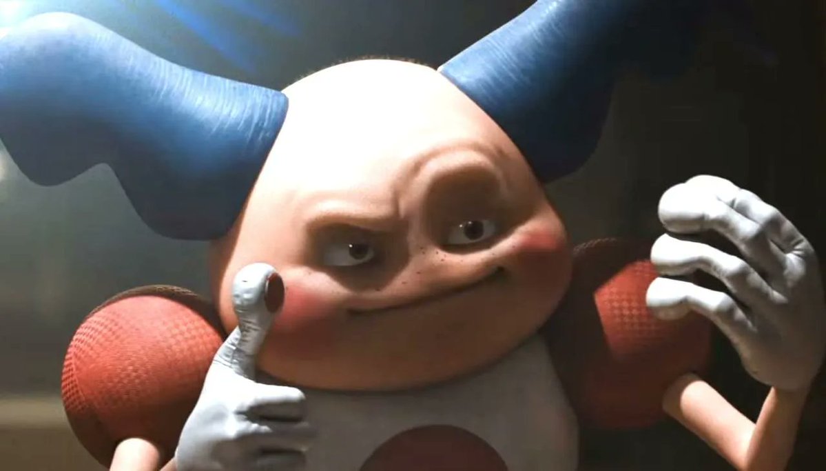 Zhalosty's tweet photo. @SlLENTPRINCESS It reminds me more of the ugly ass "realistic" pokemon in the Detective Pikachu movie. https://t.co/aBrNNyq8Dy