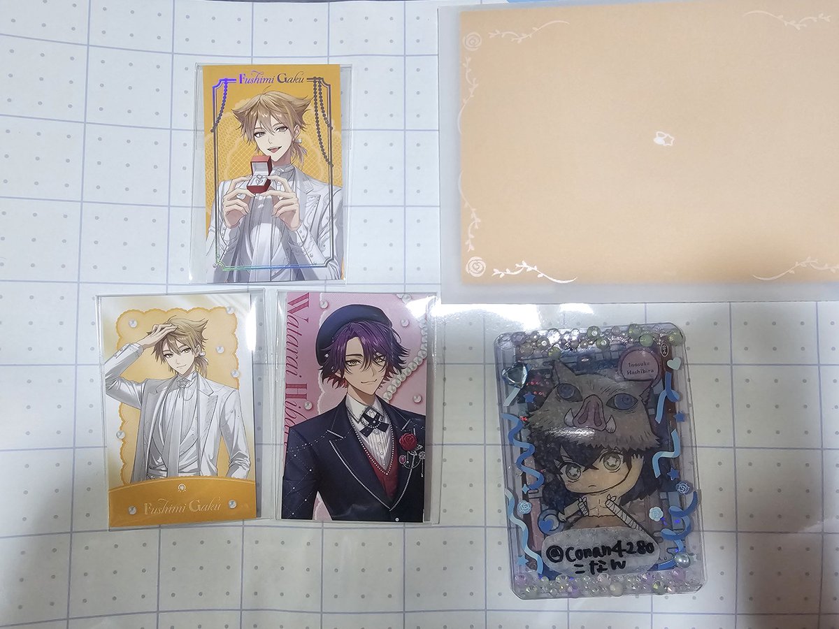conan4280's tweet photo. 【交換】にじさんじ Luminous Marriage  ジューンブライド ジュンブラ

譲)画像

求) 甲斐田 晴 
箔押しは同種交換だと嬉しいです

郵送交換希望
お気軽にお声掛けください https://t.co/IV2akUpjyA