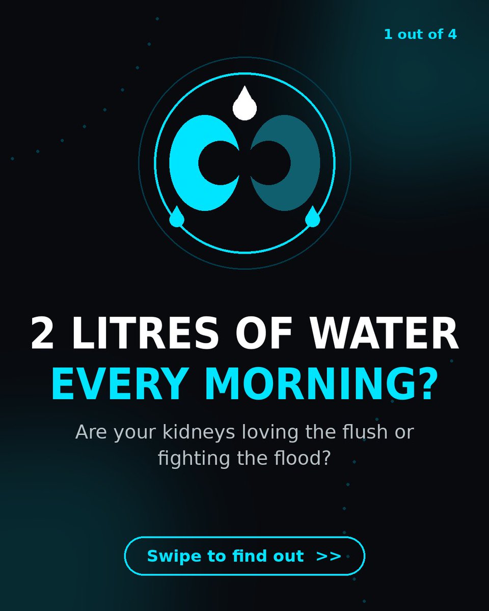 dslsingapore's tweet photo. Drinking 2L of water every morning helps your kidneys flush waste and prevent stones — just sip it over 2 to 3 hours, never chug #KidneyHealth #HydrationTips #WaterChallenge #whalesaicom https://t.co/A12kLXh2gx