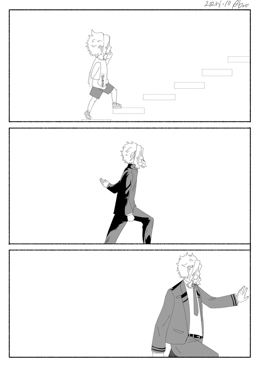 Abino_Haru_Maki's tweet photo. ある男の人生
A man's life
（4/5）
 #オールマイト誕生祭2026
 #八木俊典誕生祭2026 https://t.co/PQM0s6m6hl