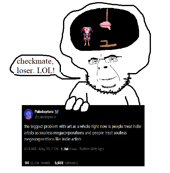 acid4096dx's tweet photo. twitter qrts if they were made by glitch productions https://t.co/c7gRH6q5zs