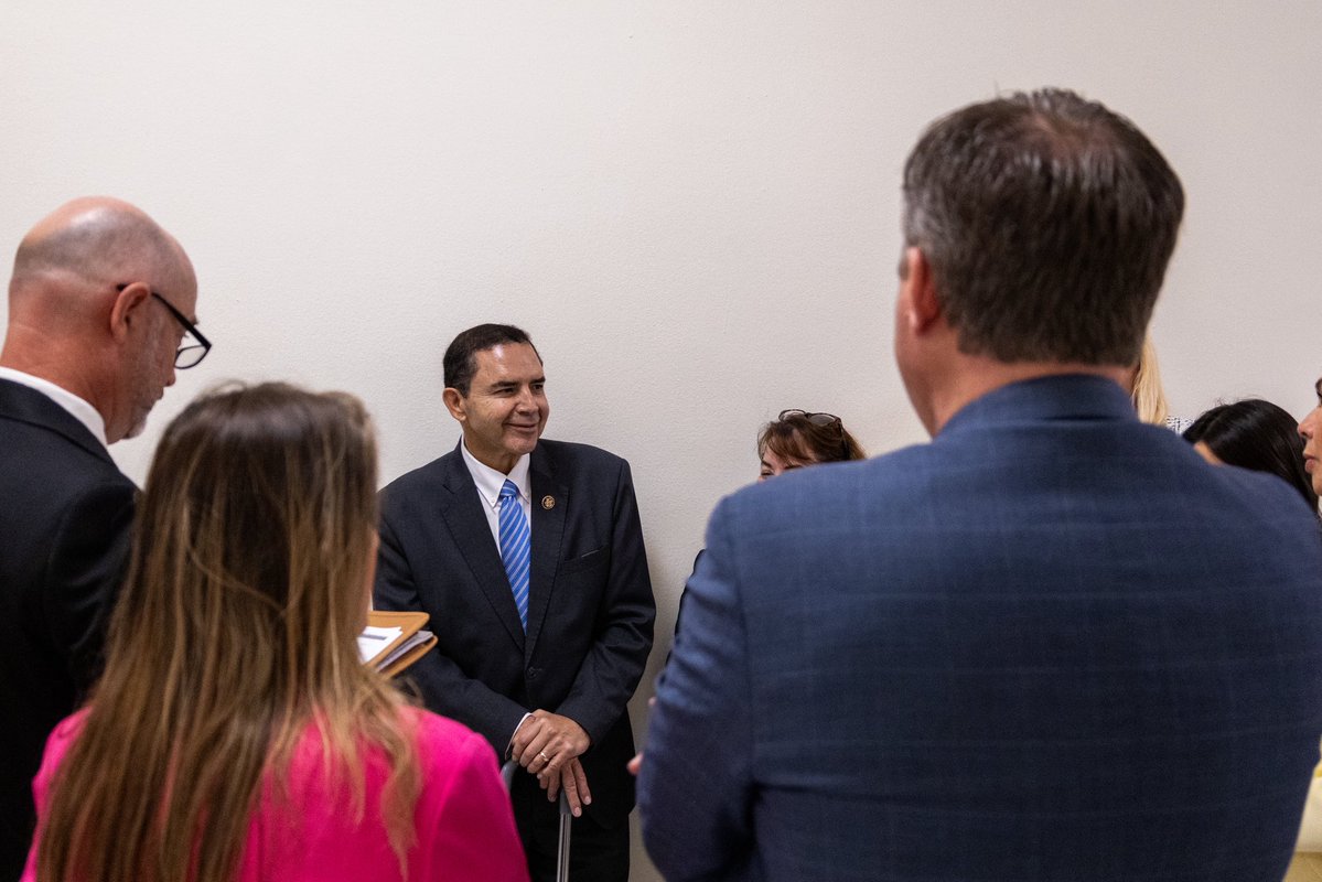 RepCuellar's tweet photo. It was great to welcome members of @UnitedCCChamber to Washington during their annual visit with the Texas congressional delegation.

We discussed issues affecting businesses across the Coastal Bend, including workforce needs, infrastructure, and economic growth. I also had the opportunity to share some of my priorities in Congress and hear directly from Chamber members about the issues affecting employers and communities across the region.

Thank you to Brook Kaufman and the Chamber members for making the trip to Washington and advocating for the Coastal Bend.