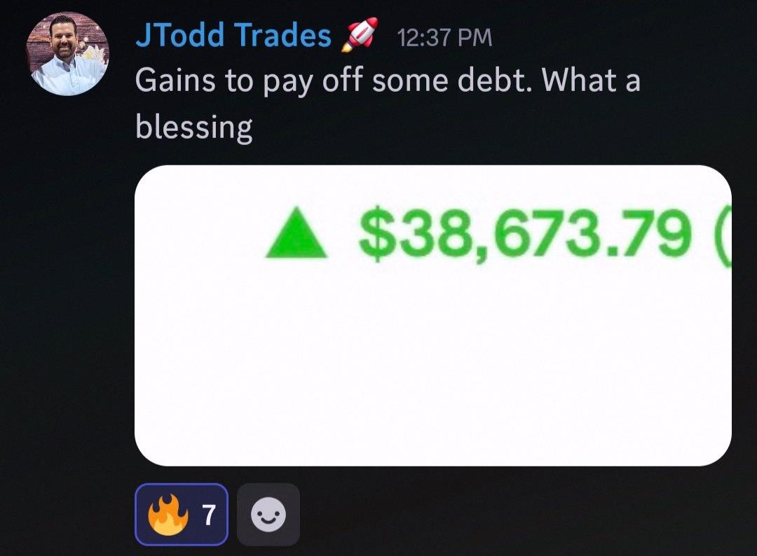 RicoDaMenace's tweet photo. Another member just had a 38k day.

Take this seriously, and it could change your life. https://t.co/HW6WTnBxOF