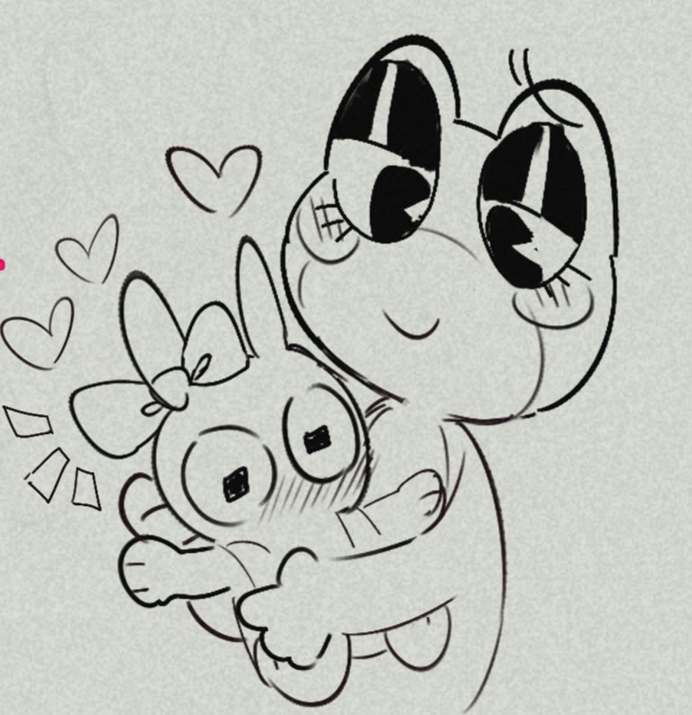 Choco_waffies's tweet photo. Silly
#tadc #ribbitrabbit https://t.co/2pBP2ZNhCs