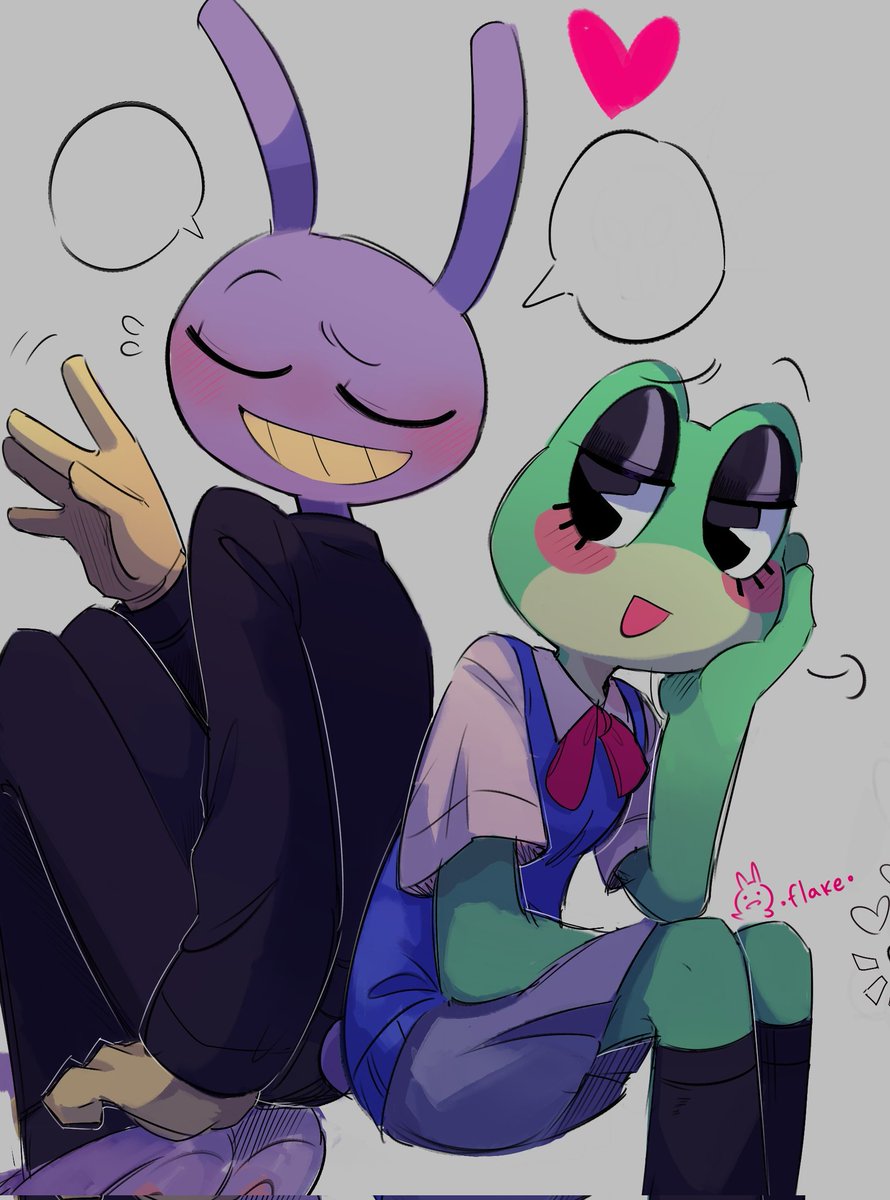 Choco_waffies's tweet photo. Silly
#tadc #ribbitrabbit https://t.co/2pBP2ZNhCs